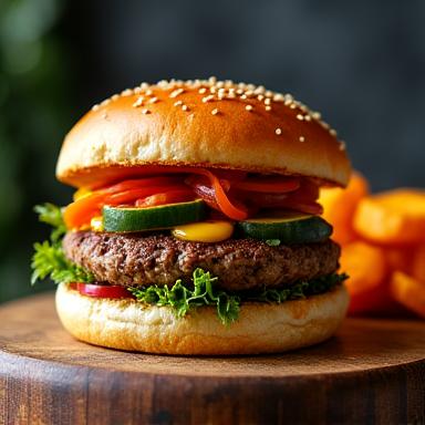 Veganes Burger Restaurant Wien